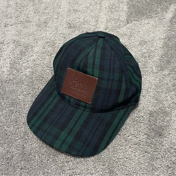 Love Your Melon Accessories Love Your Melon Plaid Baseball Cap